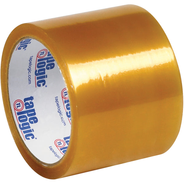 3" x 55 yds. Clear (6 Pack) Tape Logic® #53 PVC Natural Rubber Tape (T906536PK) Case Of 6