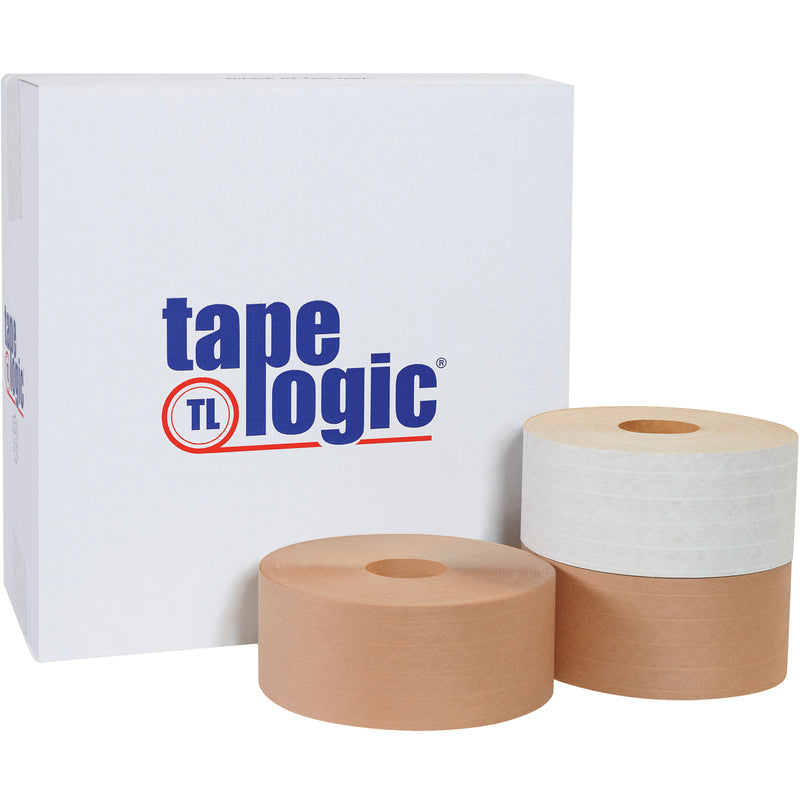 3" x 450' Kraft TAPE LOGIC® #7700 Reinforced Water Activated Tape (T9077700) Case Of 10