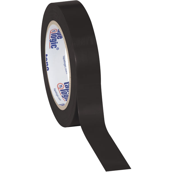 1" x 36 yds. Black (3 Pack) Tape Logic® Solid Vinyl Safety Tape (T91363PKBL) Case Of 3