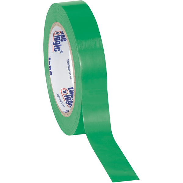 1" x 36 yds. Green Tape Logic® Solid Vinyl Safety Tape (T9136G) Case Of 48