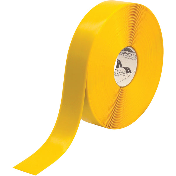 2" x 100' Yellow Mighty Line™ Deluxe Safety Tape (T92100Y) Each
