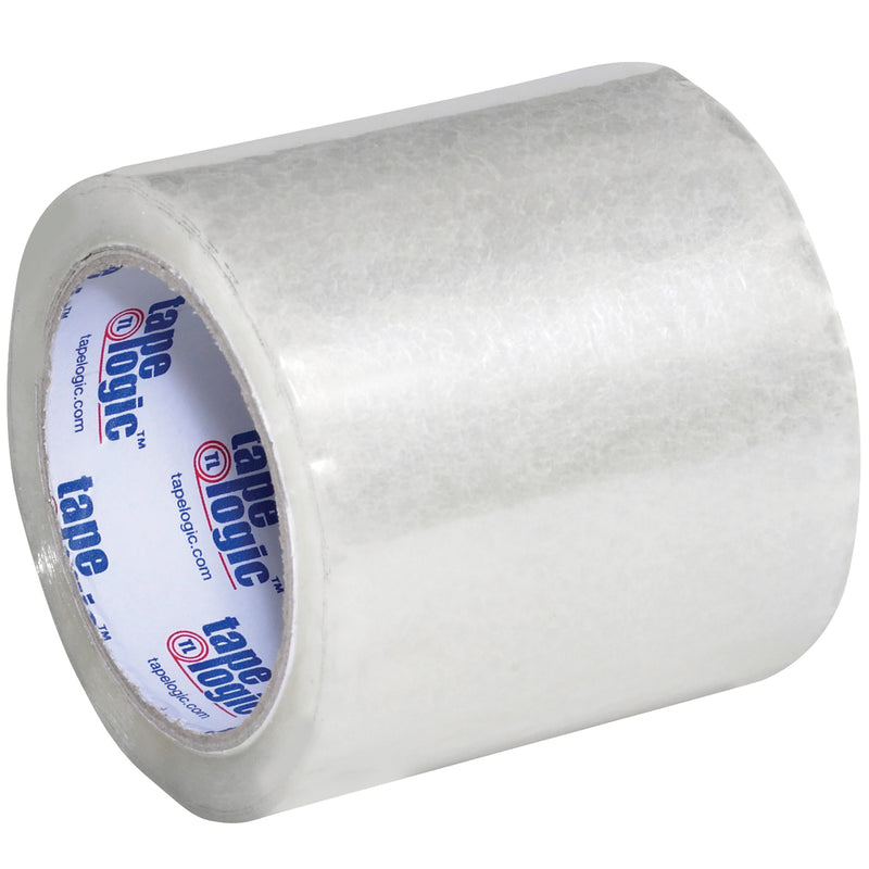 4" x 72 yds. Clear TAPE LOGIC® 1.8 Mil Acrylic Tape, Case Of 18 Case Of 18