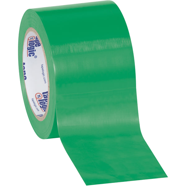 3" x 36 yds. Green (3 Pack) Tape Logic® Solid Vinyl Safety Tape (T93363PKG) Case Of 3