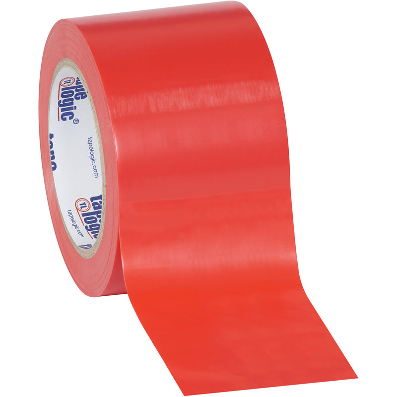 3" x 36 yds. Red (3 Pack) Tape Logic® Solid Vinyl Safety Tape (T93363PKR) Case Of 3