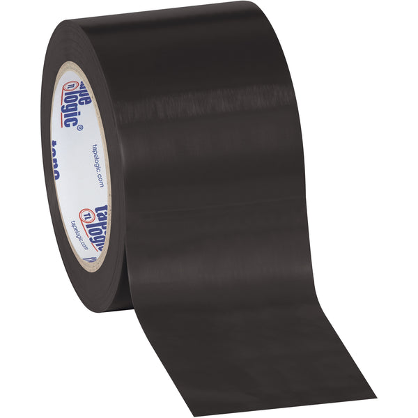 3" x 36 yds. Black Tape Logic® Solid Vinyl Safety Tape (T9336BL) Case Of 16