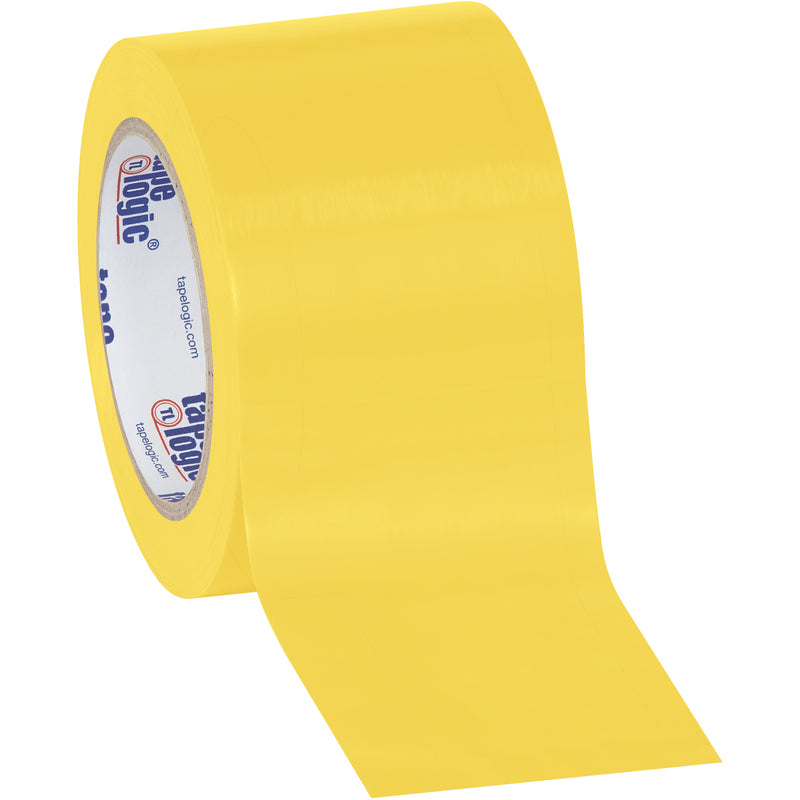 3" x 36 yds. Yellow Tape Logic® Solid Vinyl Safety Tape (T9336Y) Case Of 16