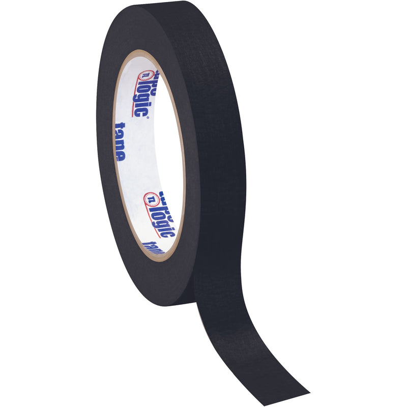 3/4" x 60 yds. Black TAPE LOGIC® Masking Tape (T934003B) Case Of 48