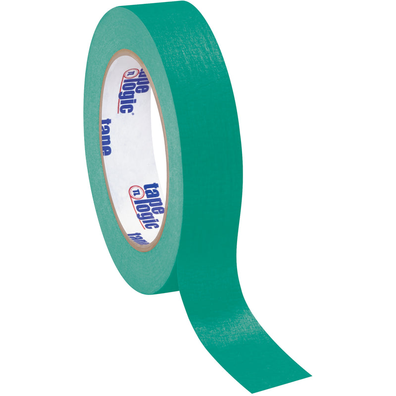1" x 60 yds. Dark Green (12 Pack) TAPE LOGIC® Masking Tape (T93500312PKE) Case Of 12