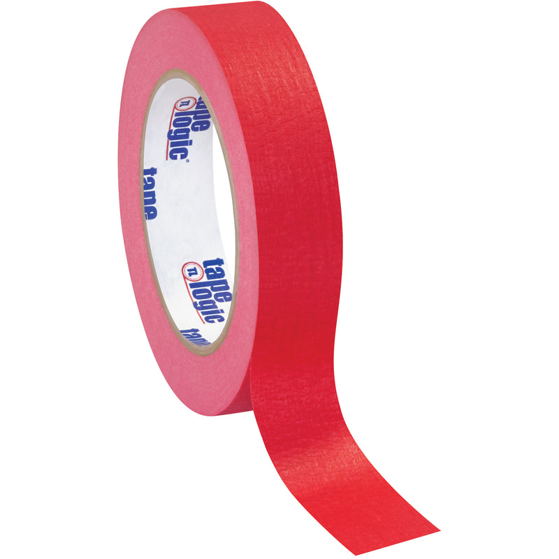 1" x 60 yds. Red (12 Pack) TAPE LOGIC® Masking Tape (T93500312PKR) Case Of 12