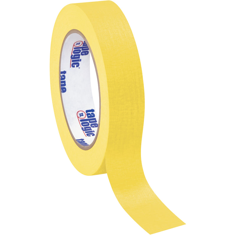 1" x 60 yds. Yellow (12 Pack) TAPE LOGIC® Masking Tape (T93500312PKY) Case Of 12