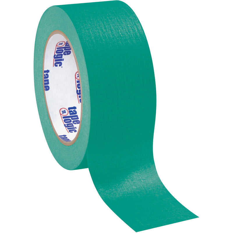 2" x 60 yds. Dark Green (12 Pack) TAPE LOGIC® Masking Tape (T93700312PKE) Case Of 12