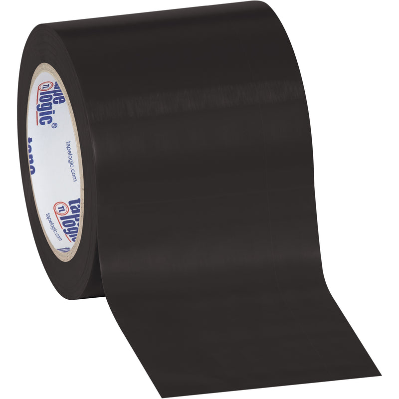 4" x 36 yds. Black (3 Pack) Tape Logic® Solid Vinyl Safety Tape, Case Of 3 Case Of 3