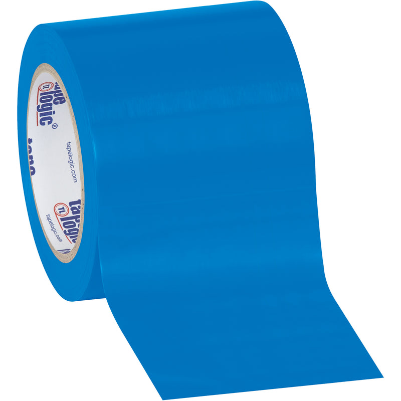 4" x 36 yds. Blue (3 Pack) Tape Logic® Solid Vinyl Safety Tape, Case Of 3 Case Of 3