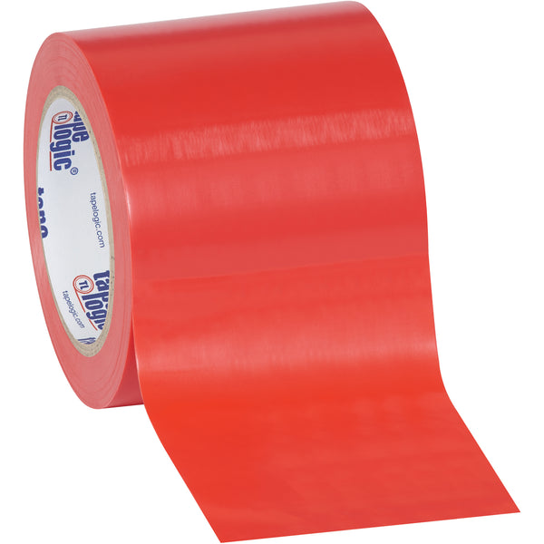 4" x 36 yds. Red (3 Pack) Tape Logic® Solid Vinyl Safety Tape, Case Of 3 Case Of 3