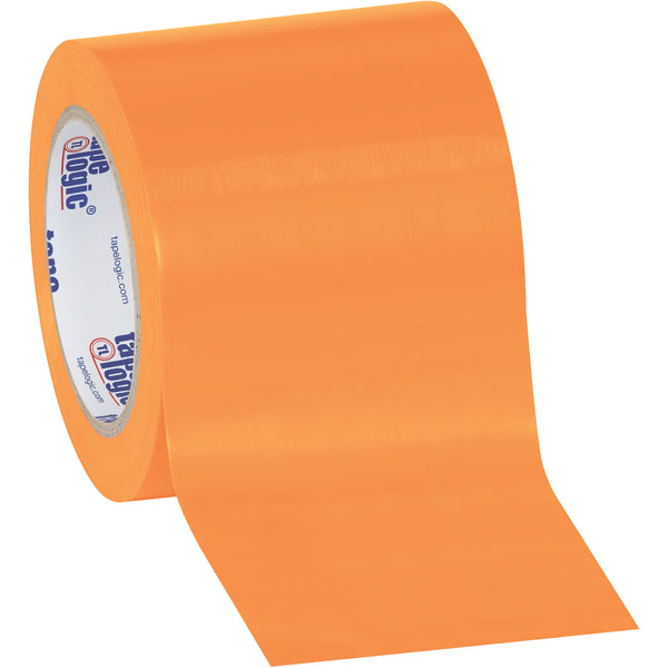 4" x 36 yds. Orange Tape Logic® Solid Vinyl Safety Tape, Case Of 12 Case Of 12