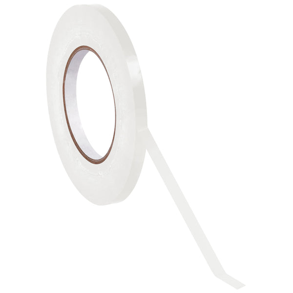 3/8" x 180 yds. White (16 Pack) Bag Tape (T96202416PKW) Case Of 16