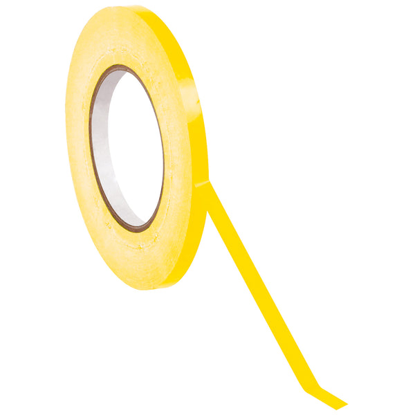 3/8" x 180 yds. Yellow Bag Tape (T962024Y) Case Of 96
