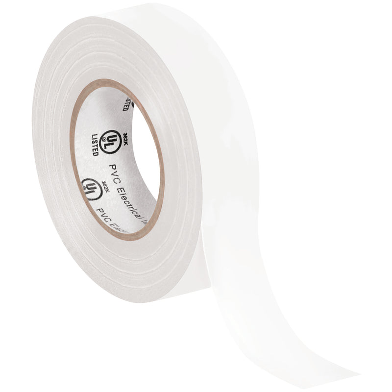 3/4" x 20 yds. White (10 Pack) Electrical Tape (T96461810PKW) Case Of 10