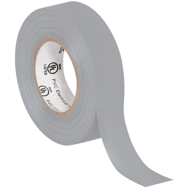 3/4" x 20 yds. Gray Electrical Tape (T964618GT) Case Of 200