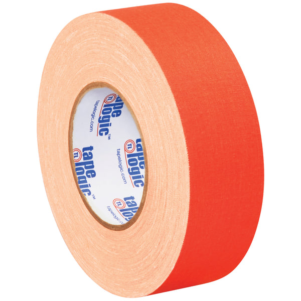 2" x 50 yds. Fluorescent Orange Tape Logic® 11 Mil Gaffers Tape (T9874FOR) Case Of 24