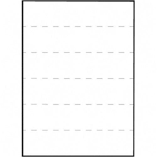 Tabbies Transcription Label Sheet, Ruled, 8 1/2&quot;x2&quot;, White (TAB59531) Box of 100