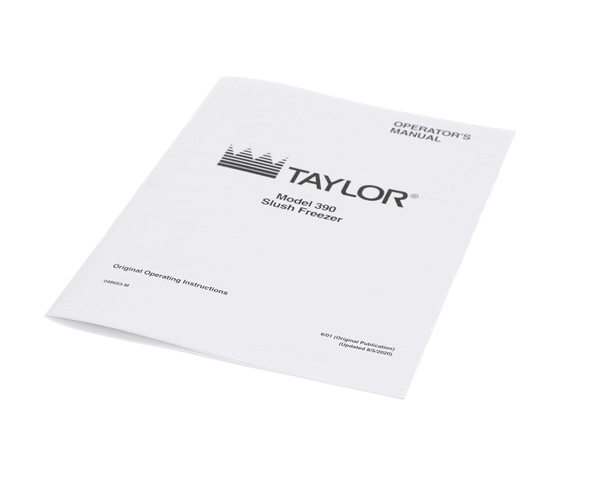 Taylor Freezers 048693-M Man-Oper 390 (TAF048693-M) Each