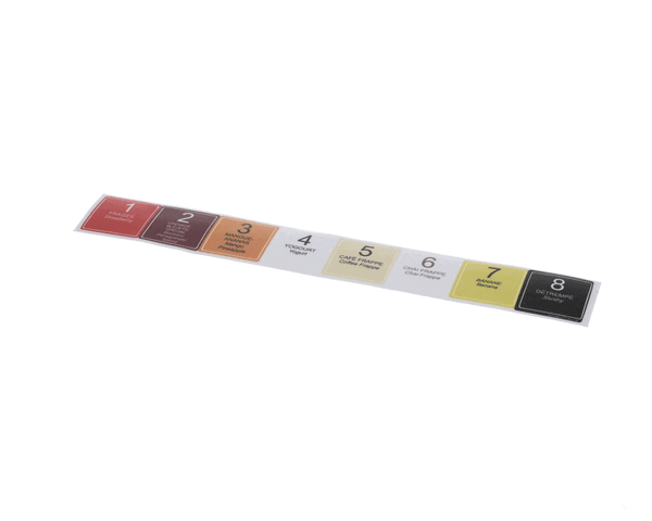 Taylor Freezers 067466-017 Label-Mix C029 (TAF067466-017) Each
