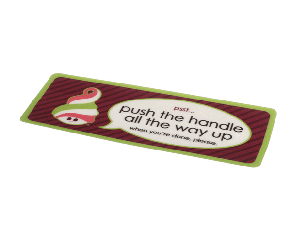 Taylor Freezers 067494 Decal-Door-Menchies-794 (TAF067494) Each