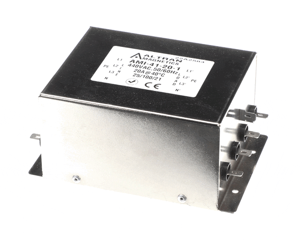 TurboChef 100547 Filter, Emi, 440V, 3Ph, 20A, Faston Term (TBC100547) Each