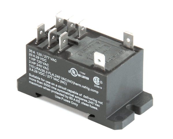 TurboChef 101279 Relay, Sealed,2P, Dt, 30Amp, Class F, Ul (TBC101279) Each