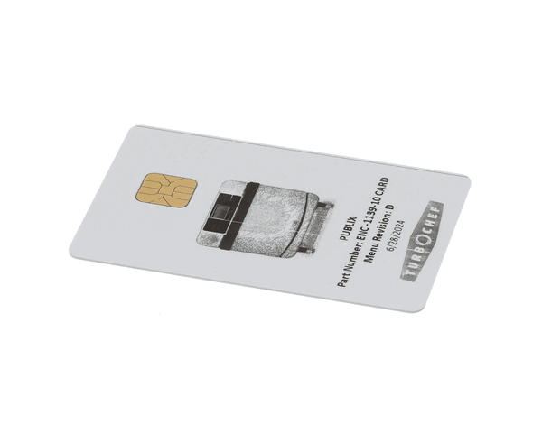 TurboChef Enc-1139-10 Card Menu Card,Programmed Encore (TBCENC-1139-10) Each