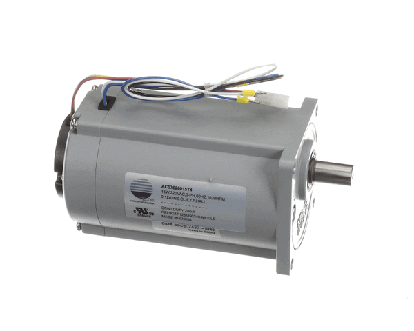 TurboChef Hhc-4120 Motor, Gear, 12 Frame 1/50Hp, 3Ph W/Hall (TBCHHC-4120) Each