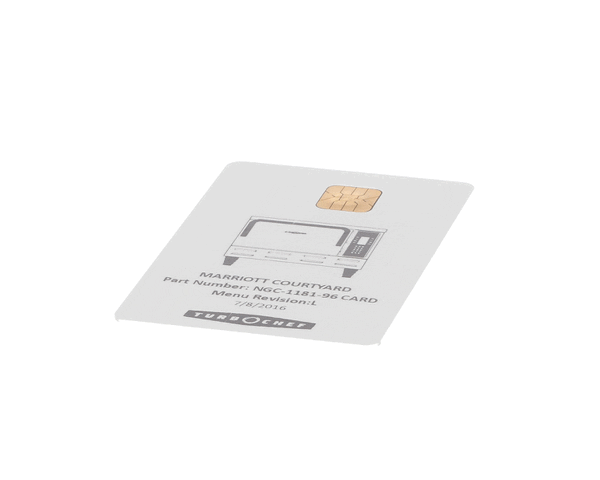 TurboChef Ngc-1181-96Card Smart Card Marriott Courtyard (TBCNGC-1181-96CARD) Each