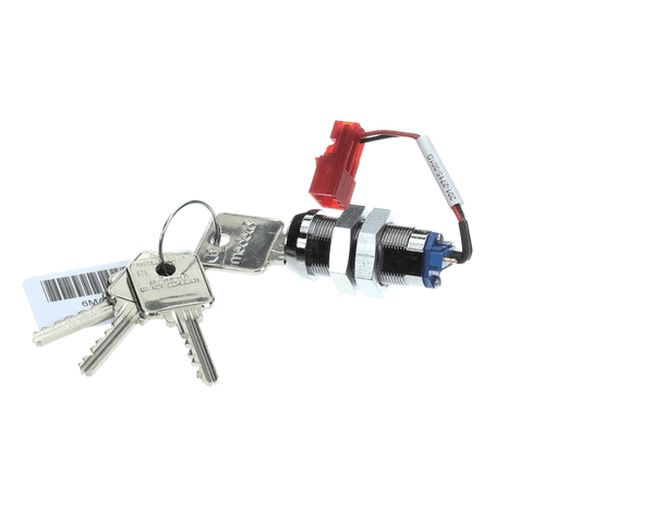 Tidel Engineering 201-2715-001S Keyswitch, Medeco, With Pigtail Cable An (TDEN201-2715-001S) Each