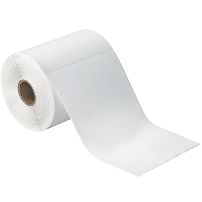 4 x 6 1/2" White Desktop Direct Thermal Labels (THD115) Case Of 12