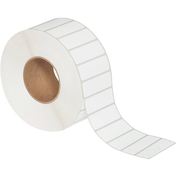 3 x 1" White Thermal Transfer Labels, Case Of 6 Case Of 6