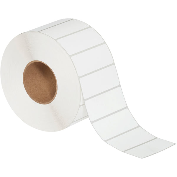 4 x 1 1/2" White Thermal Transfer Labels, Case Of 4 Case Of 4