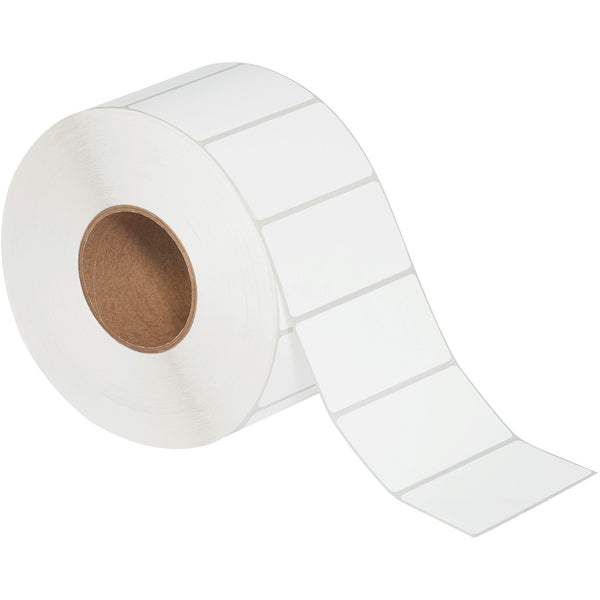 4 x 2" White Thermal Transfer Labels, Case Of 4 Case Of 4