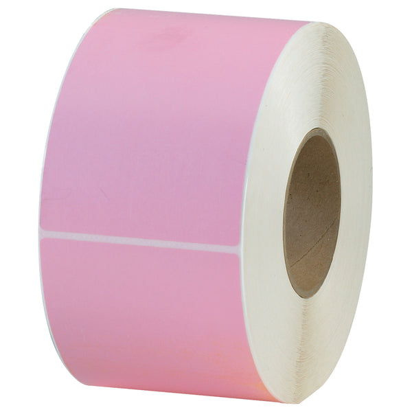 4 x 6" Pink Thermal Transfer Labels, Case Of 4 Case Of 4