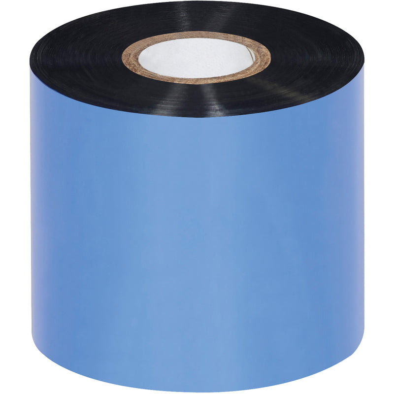 2.52" x 1476' Black Zebra Thermal Transfer Ribbons - Wax (THT104) Case Of 36