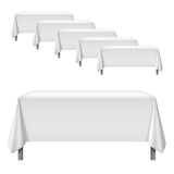 Hospeco® Mariposa Tablecloth 85x85 White, 24/Case (HOSTL-85X85-WHITE-CS) Case of 24
