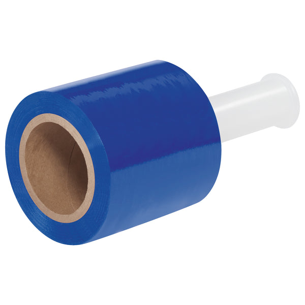 5" x 80 Gauge x 1000' Blue Bundling Stretch Film, Case Of 12 Case Of 12