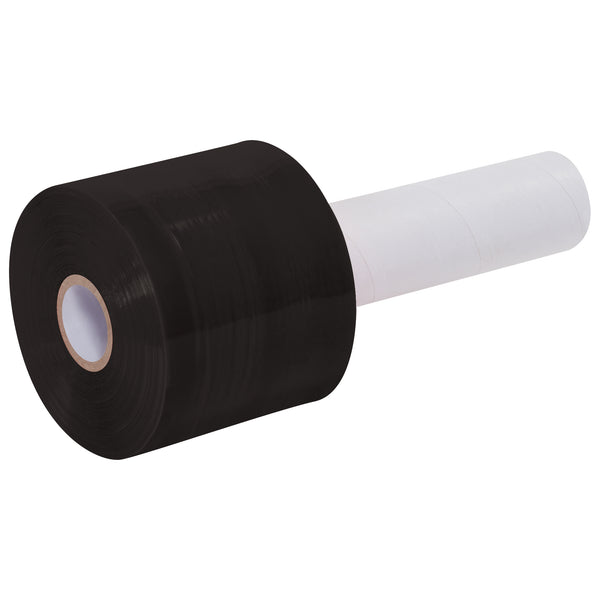 3" x 80 Gauge x 1000' Black Extended Core Bundling Film, Case Of 18 Case Of 18