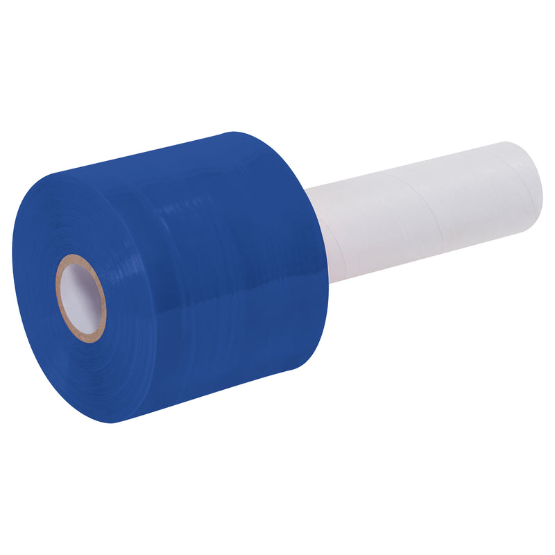 3" x 80 Gauge x 1000' Blue Extended Core Bundling Film, Case Of 18 Case Of 18