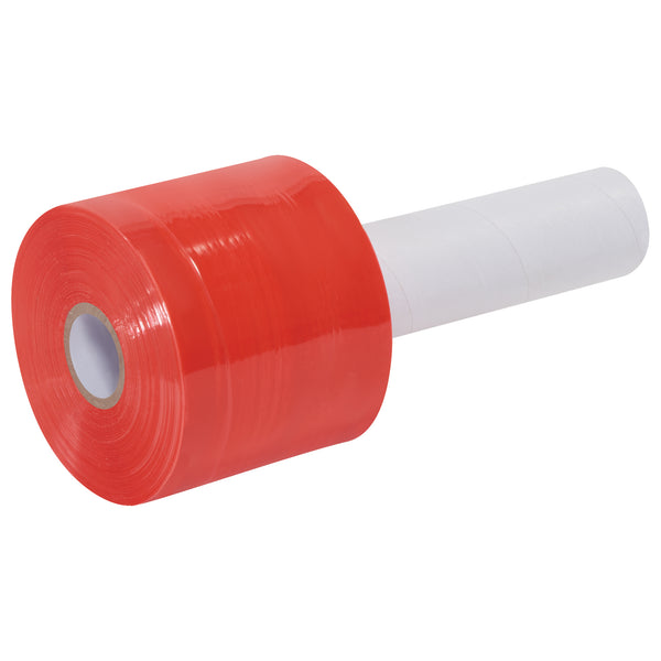 3" x 80 Gauge x 1000' Red Extended Core Bundling Film, Case Of 18 Case Of 18