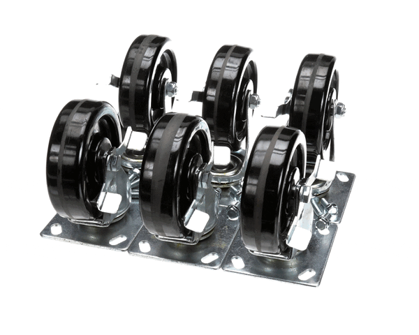 Traulsen Ck8 Six 6 In Casters (Uc2) Plate C (TRCK8) Each