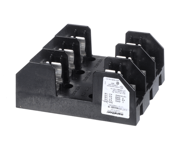 Trane Blk00076 Block, Fuse, 60A/250V, 3 Pole (TRNBLK00076) Each