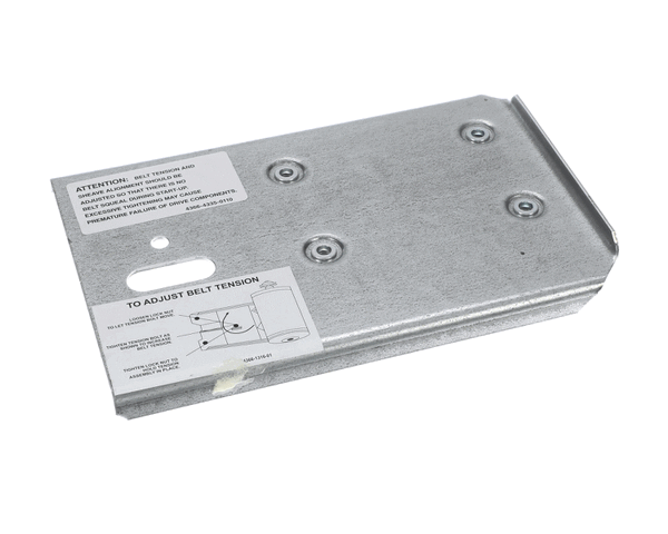 Trane Brk02978 Bracket, Motor Mounting Plate, Top, 11.7 (TRNBRK02978) Each