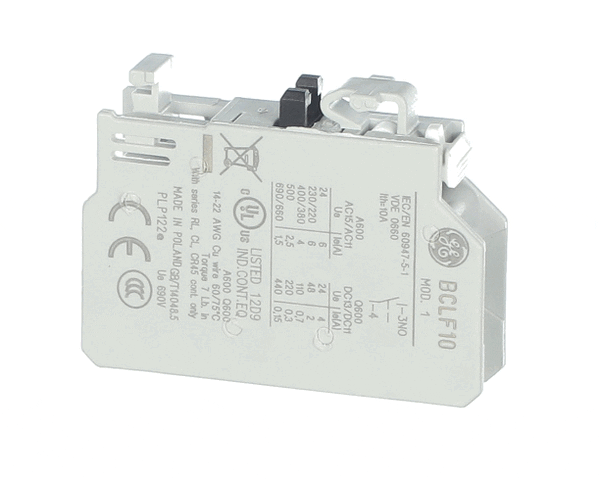 Trane Ctc00859 Contact; 1A  Top Mount, Auxillary, No (N (TRNCTC00859) Each