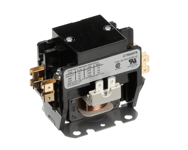 Trane Ctr02576 Contactor, 40A, 600V, 24V Coil (TRNCTR02576) Each